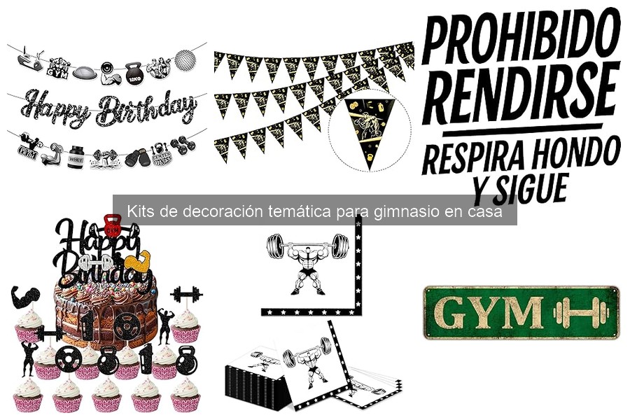 Ventajas de usar kits de decoración para gimnasio en casa