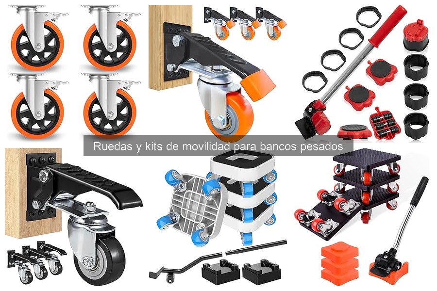 Ventajas de usar ruedas en bancos pesados para tu gimnasio