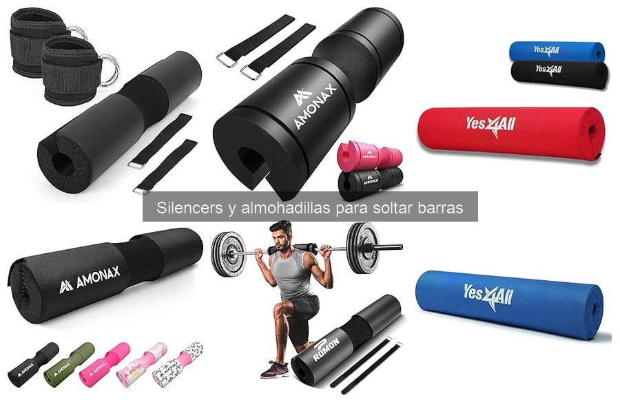 Ventajas de usar silencers y almohadillas para barras