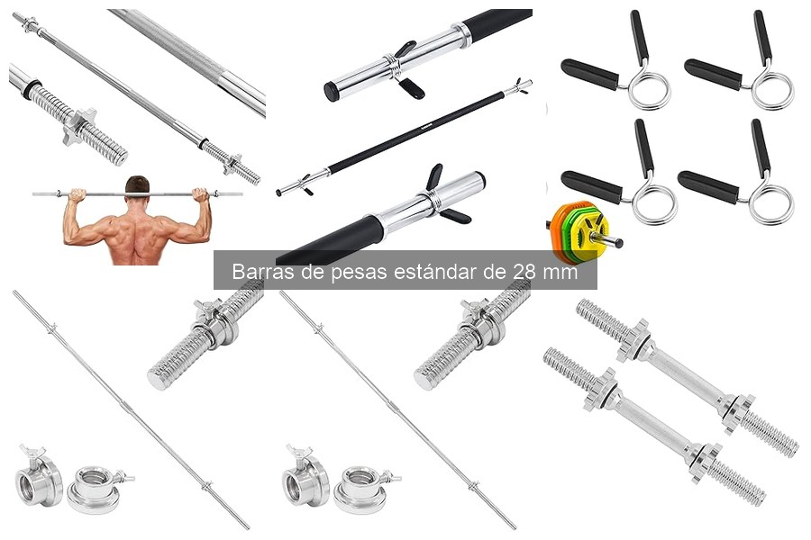 Ventajas y desventajas de las barras de pesas de 28 mm