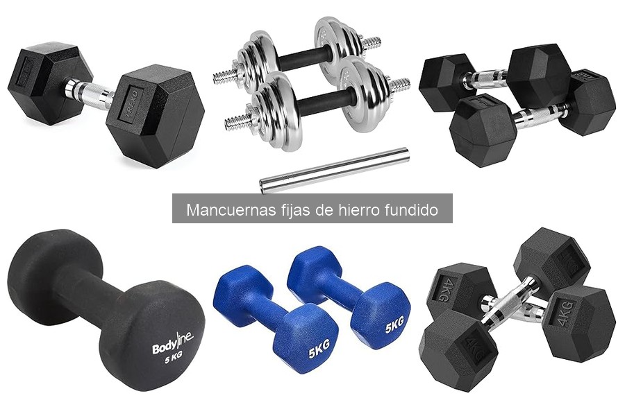 Ventajas y desventajas de las mancuernas fijas de hierro fundido