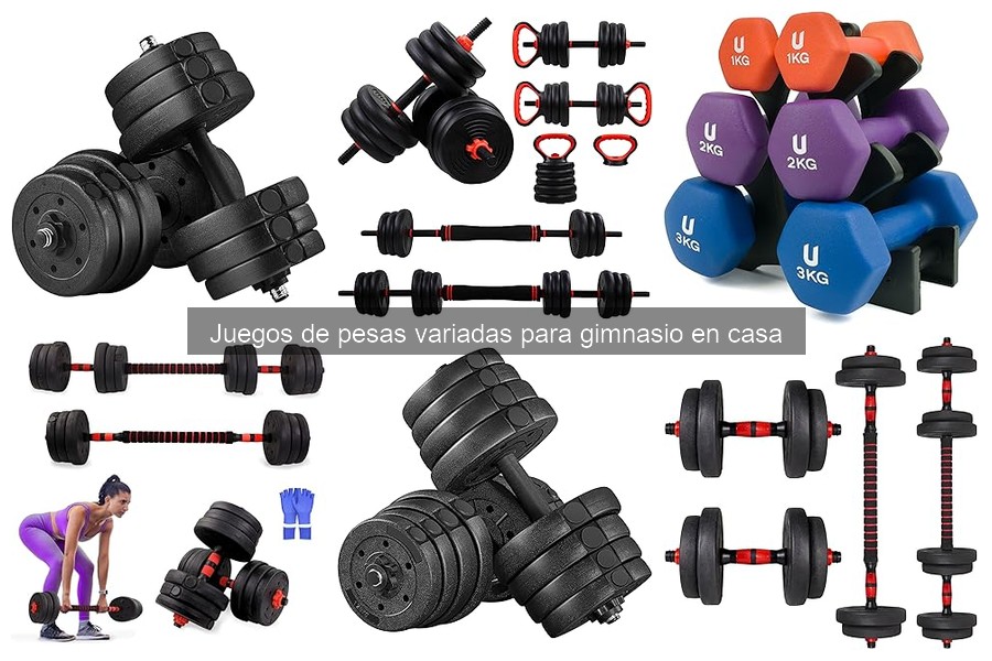 Ventajas y desventajas de los juegos de pesas en casa
