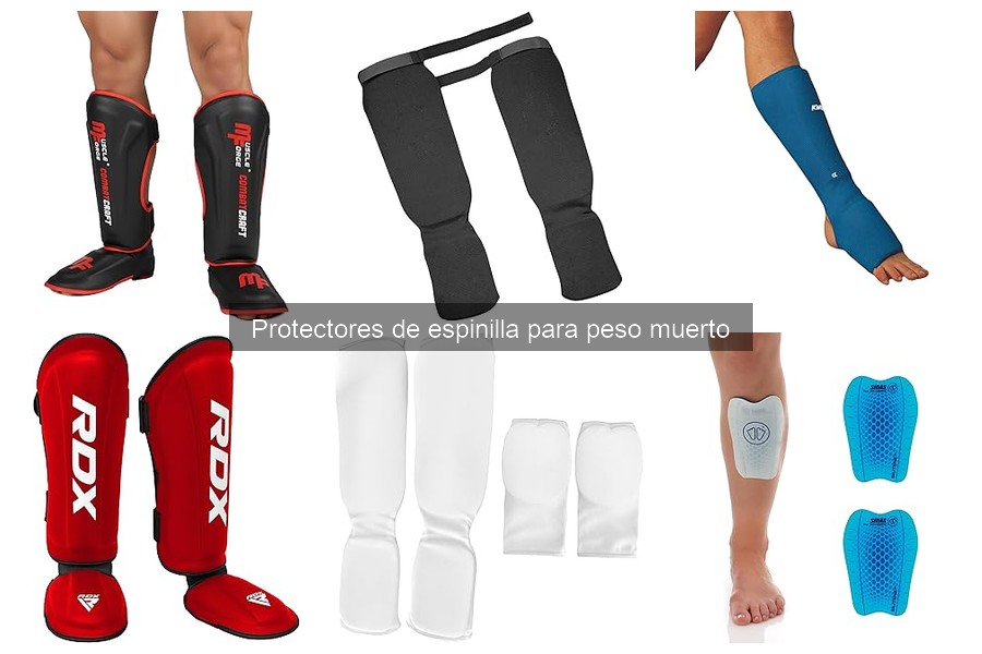 ** Ventajas y desventajas de los protectores de espinilla para peso muerto
