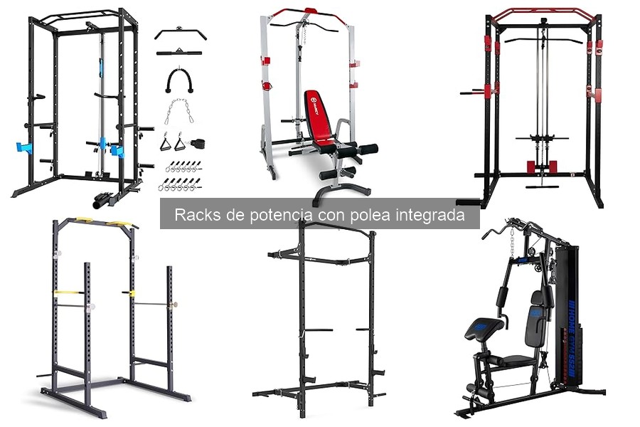 ** Ventajas y desventajas de racks de potencia con polea integrada